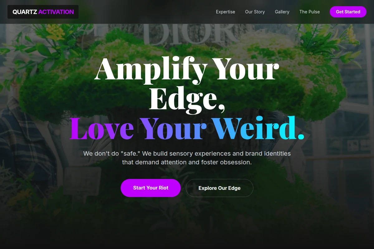 Quartz Brand Activation