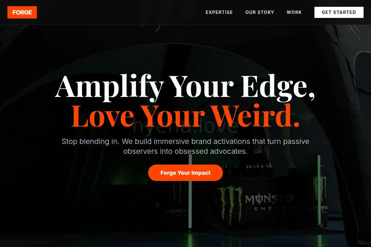 Forge Brand Activation