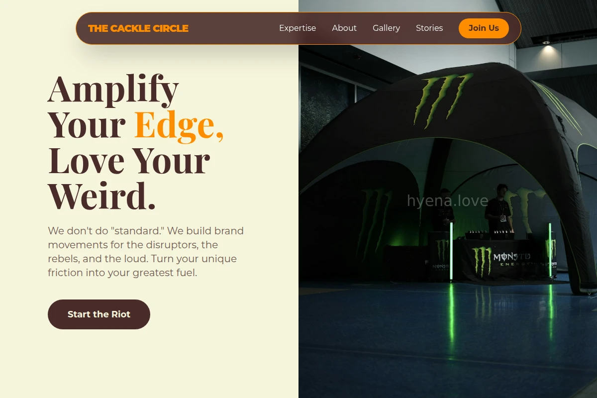 Disruptor Brand Activation