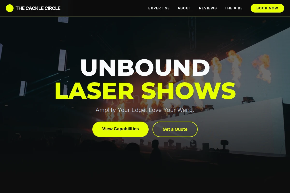 Unbound Laser Show