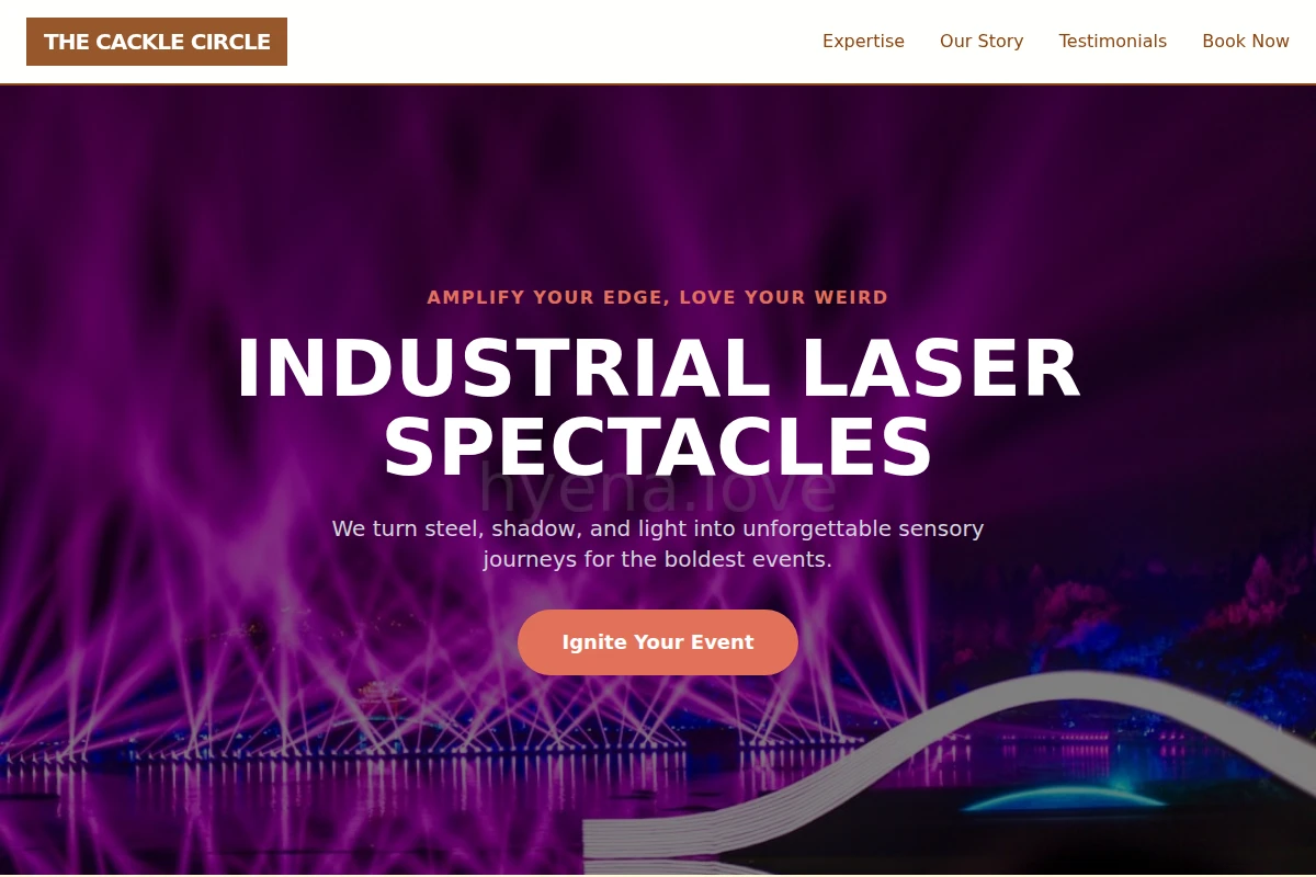 Steel Laser Show