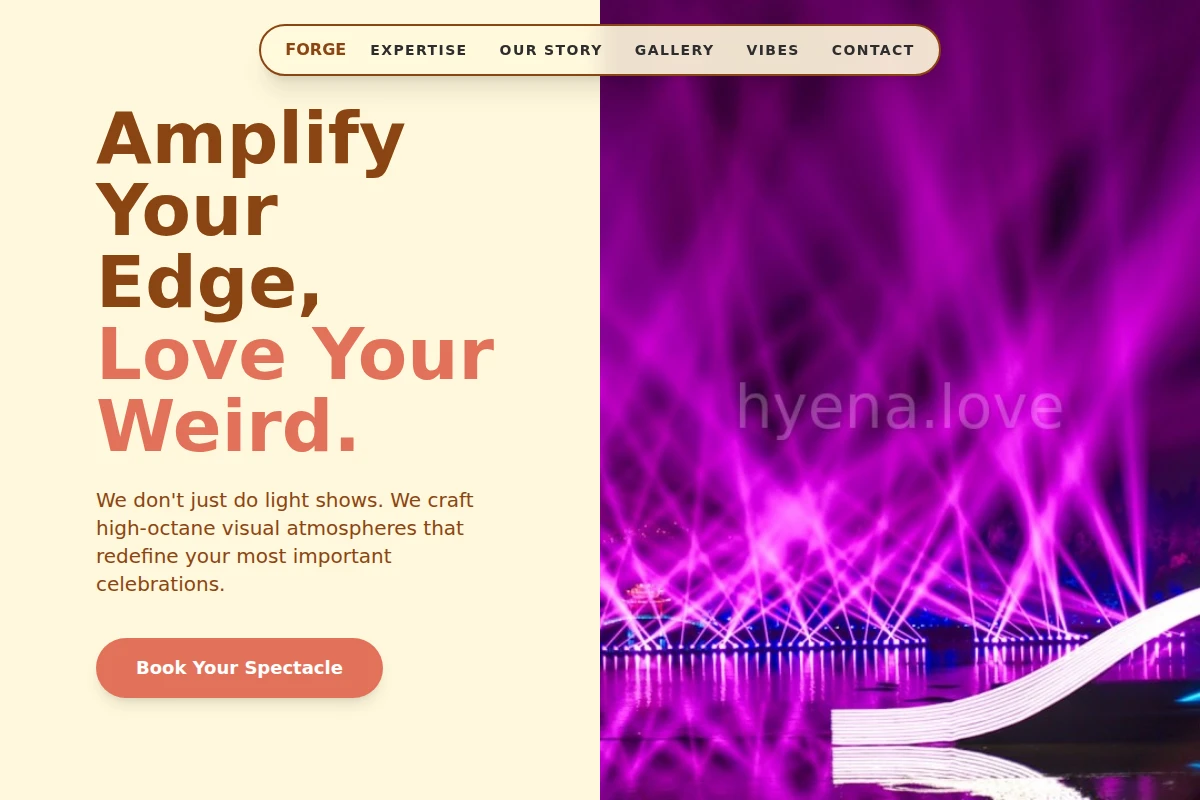 Forge Laser Show